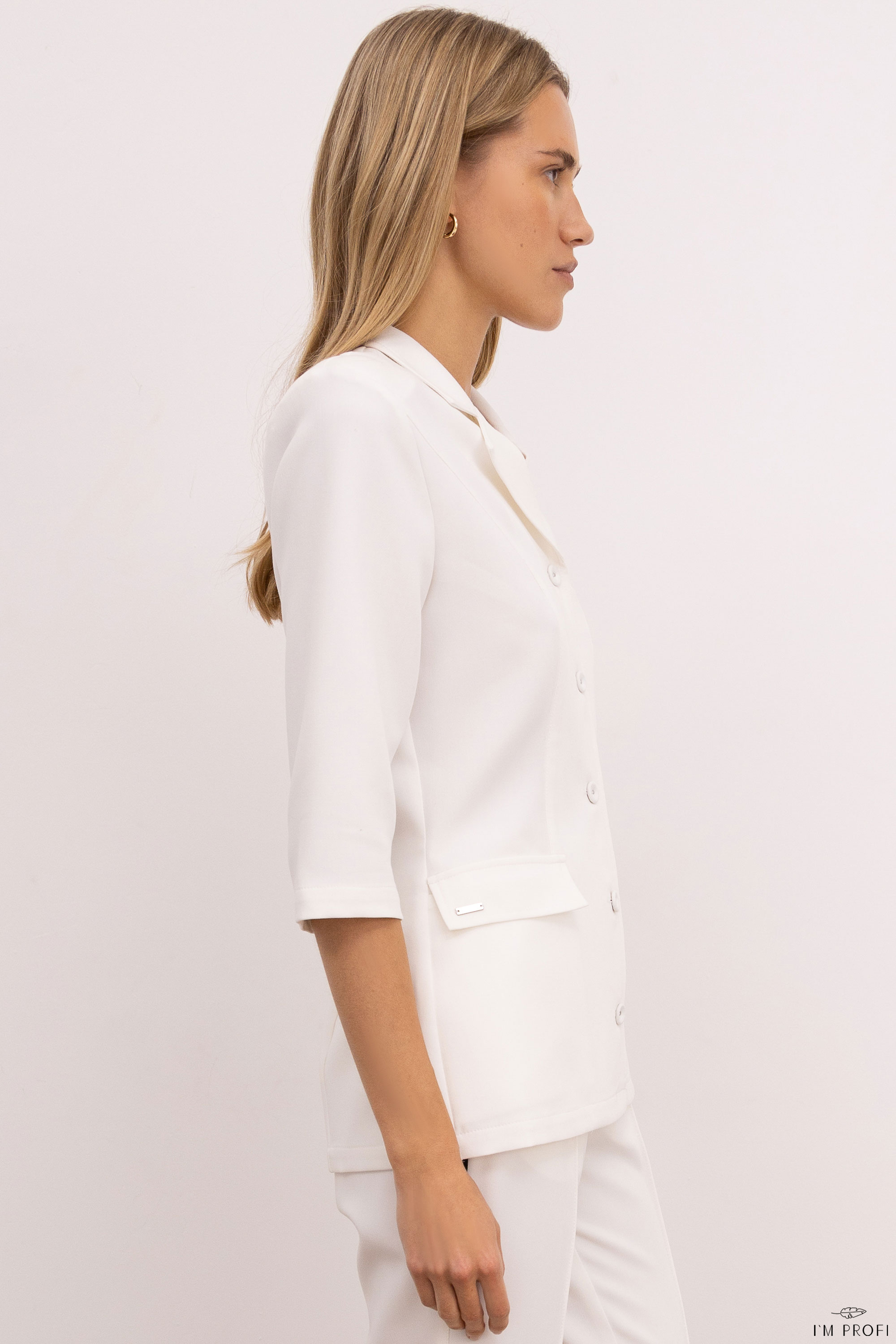 Жіноча медична блуза – P297T - Зображення 4