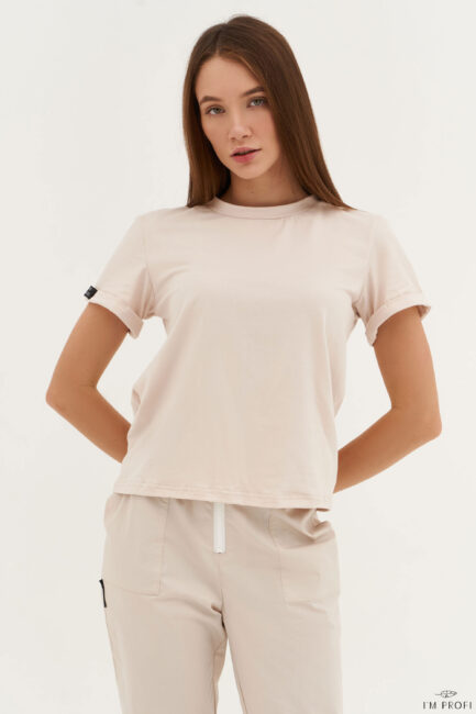 Improfi P123 T Shirt Beige 01