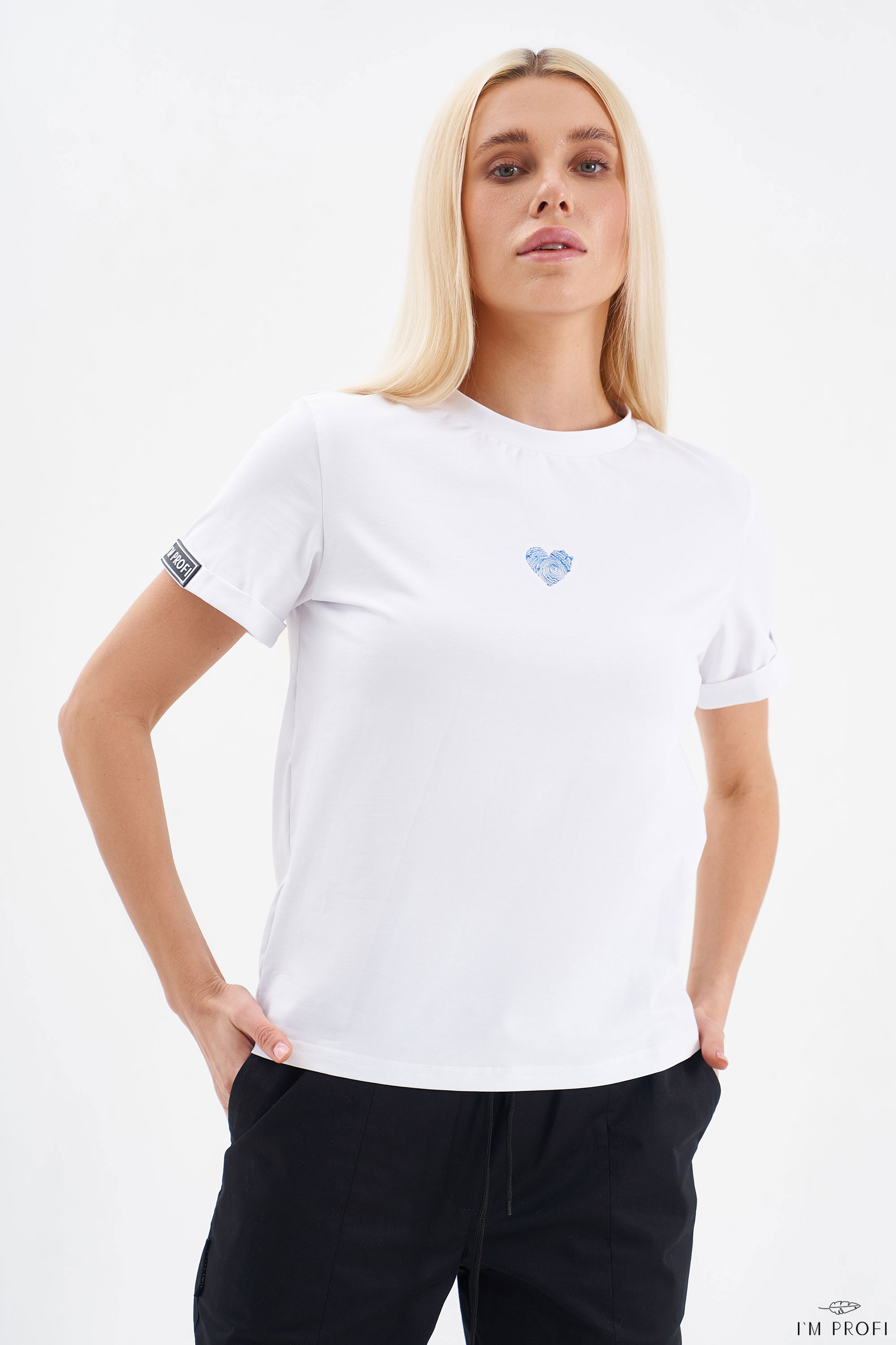 Футболка "Blue Heart" – P123bh