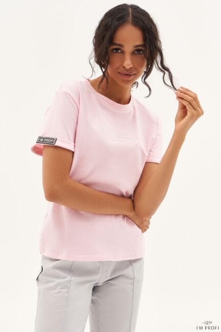 Improfi P123dl T Shirt Do With Love Pink 01