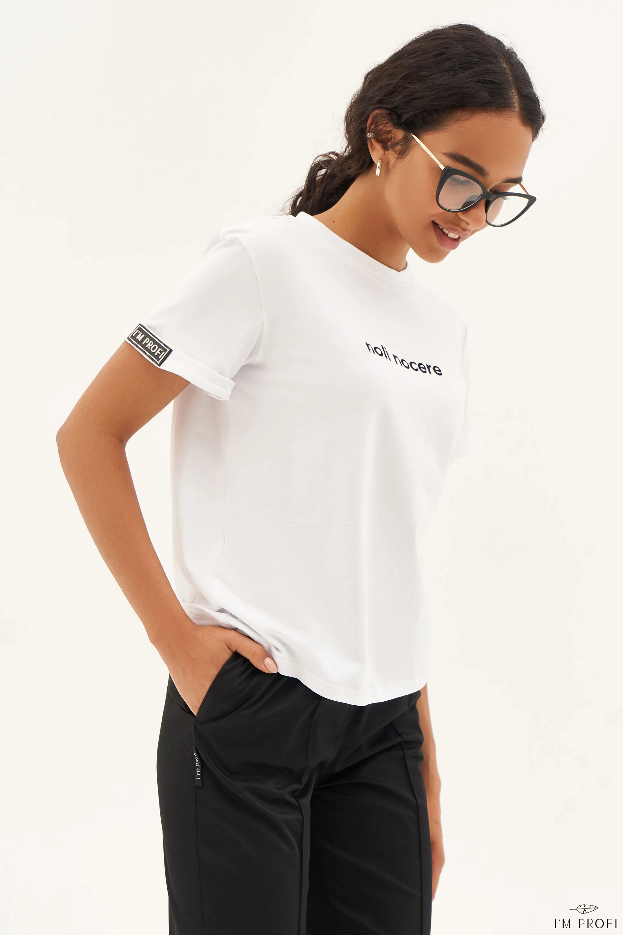 Improfi P123nn T Shirt Primum Non Nocere White 03