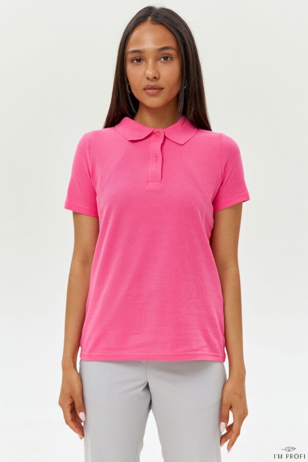 Поло жіноче класичне – P134 - Малиновий