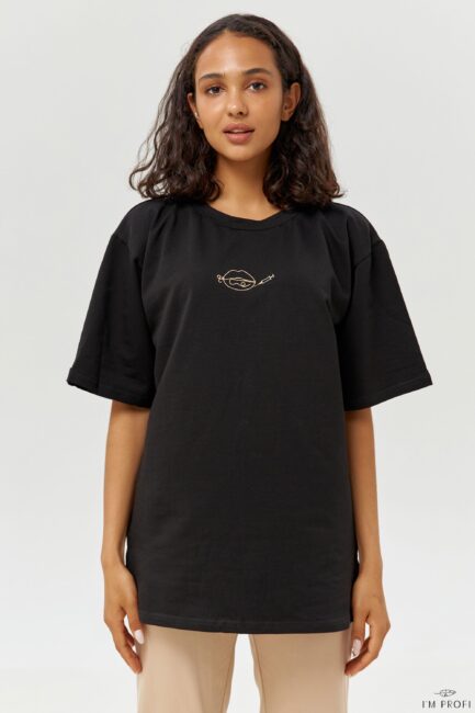 Improfi P204b T Shirt Beautician Black 01