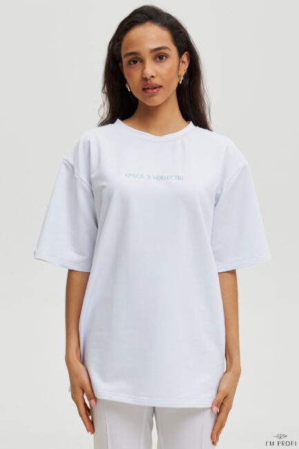 Improfi P204bt T Shirt Beauty With Tenderness White 01