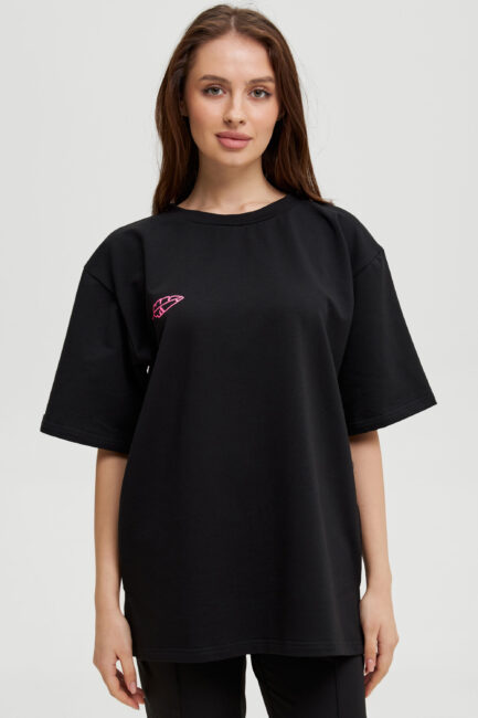 Improfi P204ip T Shirt Im Profi Black Pink 01