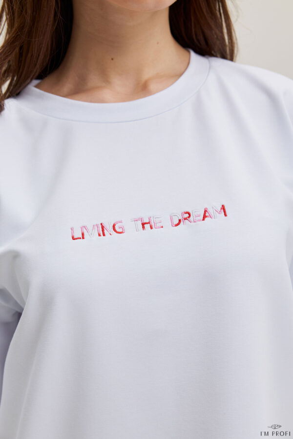 Футболка “Living the dream” – P204ld