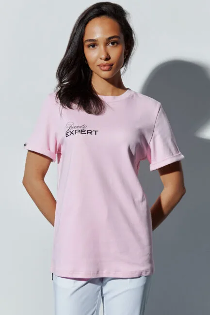 Cotton T-Shirt "Beauty Expert" – P260be