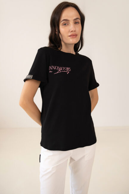 Improfi P260ib T Shirt Black Pink 01