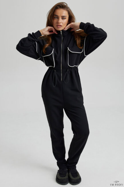 Improfi P229 Tracksuit Black 01